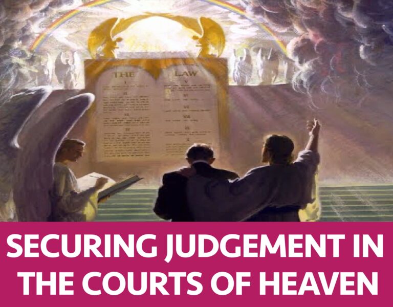 Securing Judgment In the Court of Heaven